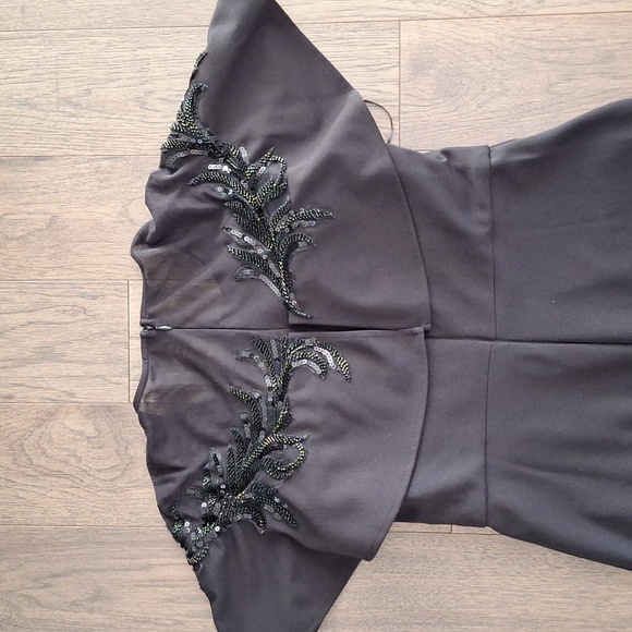 Sequin embroidered Cape sleeve dress.[8]BNWT - Picture 16 of 17